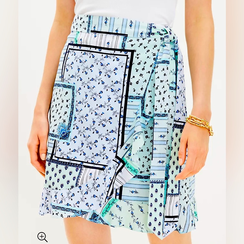 LOFT - patchwork wrap skirt (8)